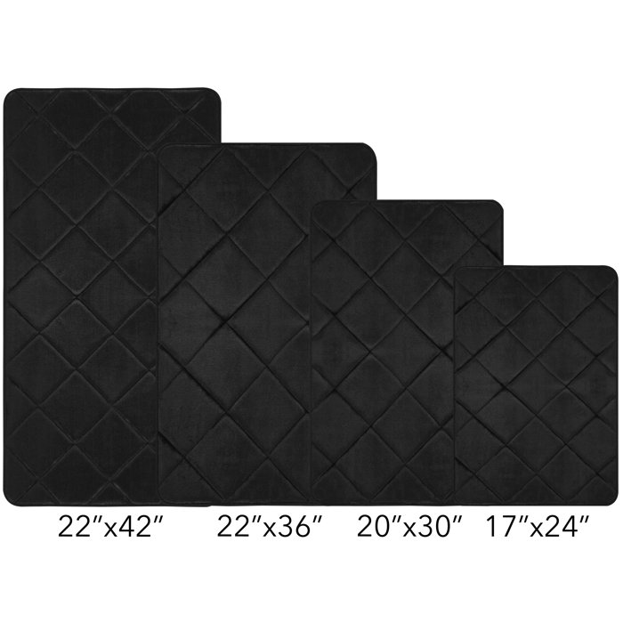 Mercer41 Haruhi Haven Bath Mat & Reviews | Wayfair